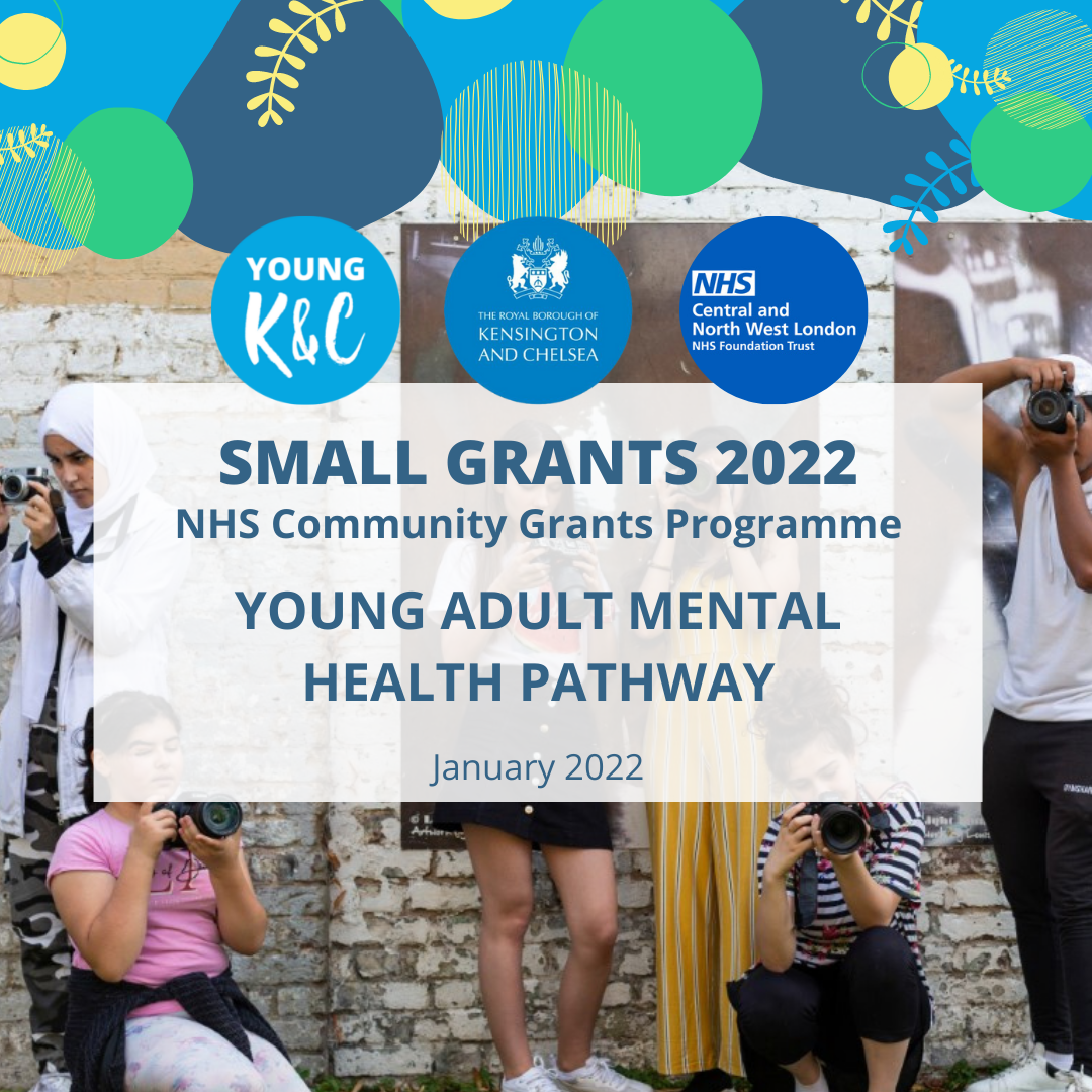 Small Grants 2022 Young Adult Mental Health Pathway